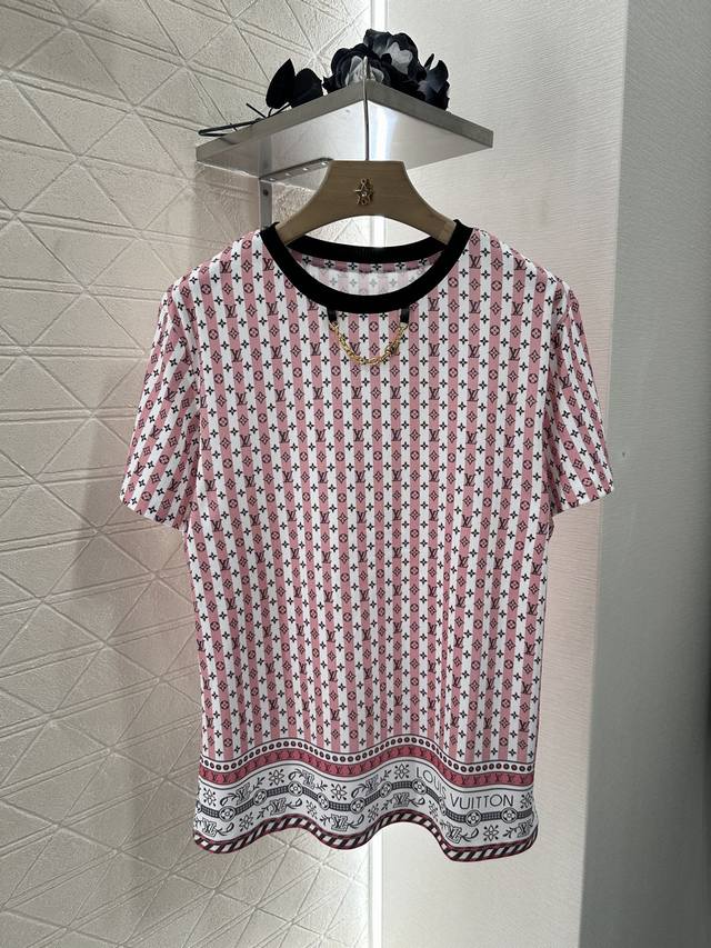 louis Vuitto*2025 New Arrivals Printed Chain Customized Yb Mercerized Cotton