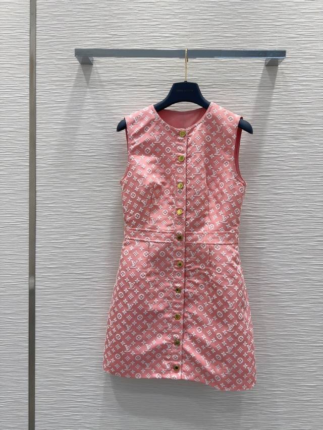 louis Vuitto*2025Ss New Vest Skirt Is Fashionable, Low-Key, Elegant And Luxur