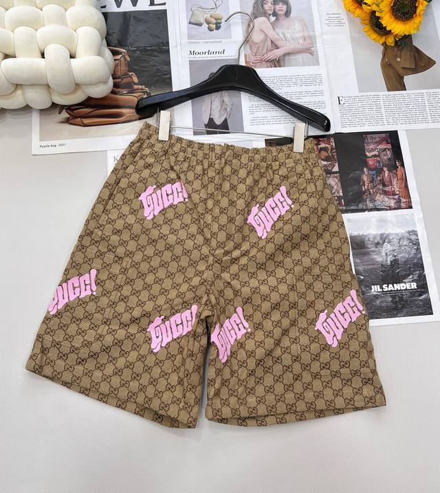 gucci Casual Shorts With Monogram Prints As The Darling Of The Fashion Indust