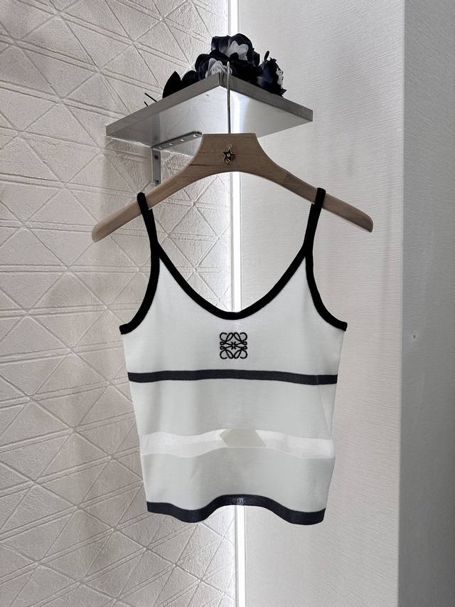 loew*2025 New Arrivals Knitted Camisole Top Customized Yb Imported Yarns, Ski