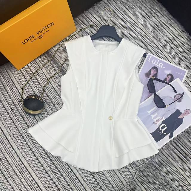 Highly Recommend 25-Year Early Spring And Summer Series Lou* New Sleeveless Top