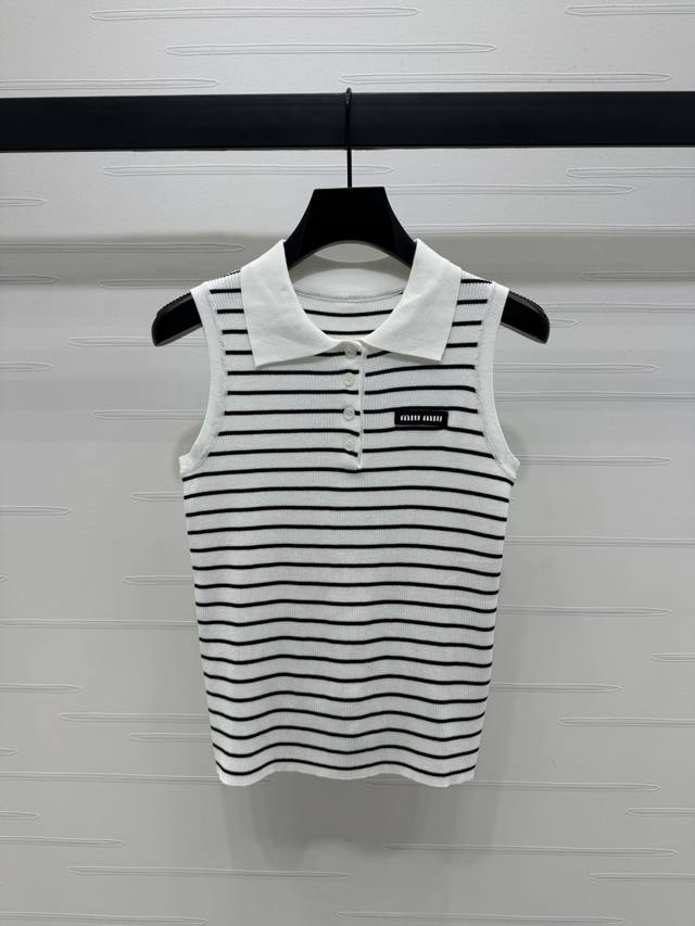 New Original High-End Quality Miumi*2025 Spring And Summer Latest Series Striped