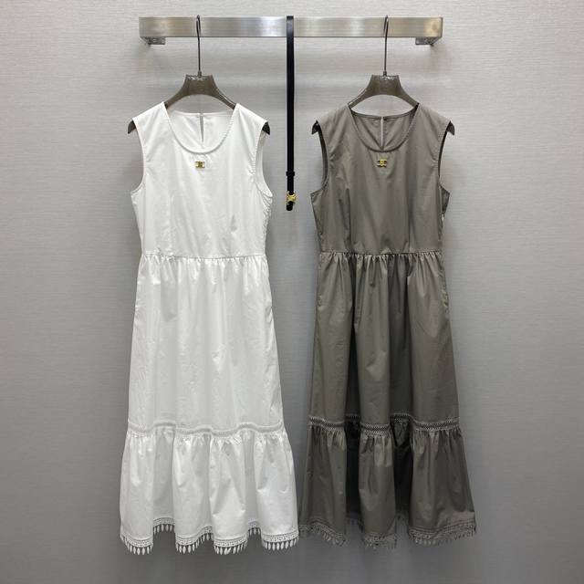 c*25Ss Exquisite Round Neck Metal Buckle Embellishment Hem Positioning Embroi