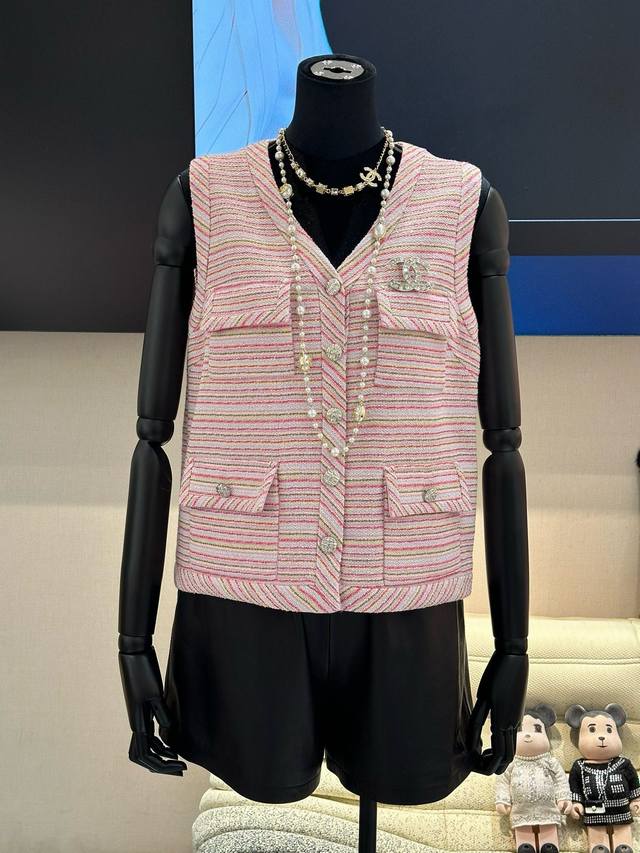 chane* Customized Vest This Year's Counter Latest Fabric Size 36 38 40