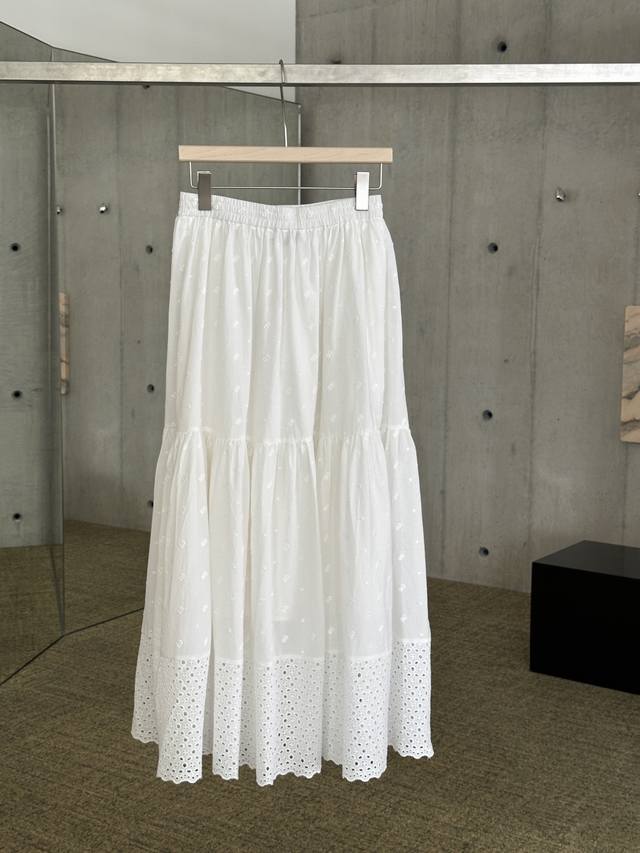 ys New Summer Collection Super Beautiful Heavy First Love White Skirt Clean A