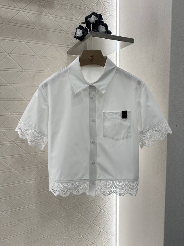 louis Vuitto*2025 New Arrivals Embroidered Short Shirt And Shorts Set Customi