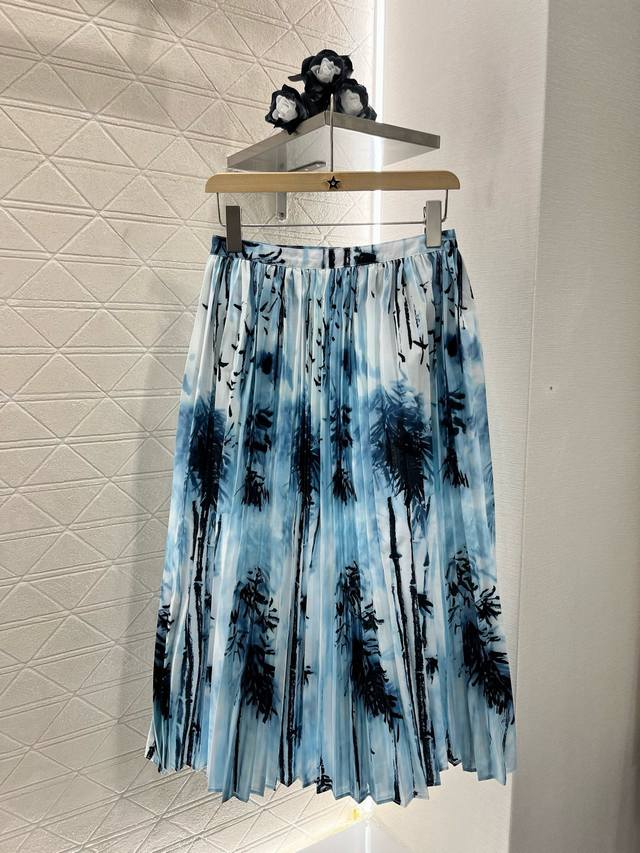 dio*2025 New Arrivals Positioning Print High Waist Skirt Customized Yb Import