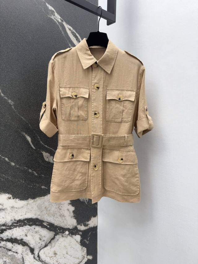 rl 25Ss Spring And Summer New Product Old Money Style Wear Long-Termism Khaki