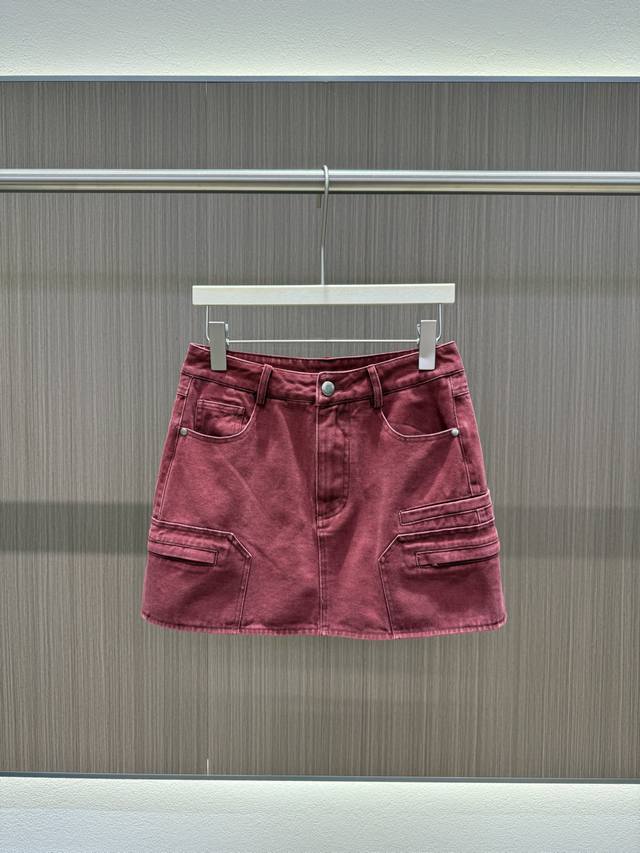 pss Summer Avvenn Denim Shorts Skirt Skilled Hottie Workwear Denim Skirt Is F