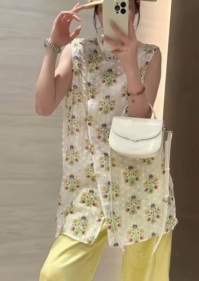 Hot Sale High-End Embroidered Chinese Long Vest Skirt Stand-Up Collar With Chine