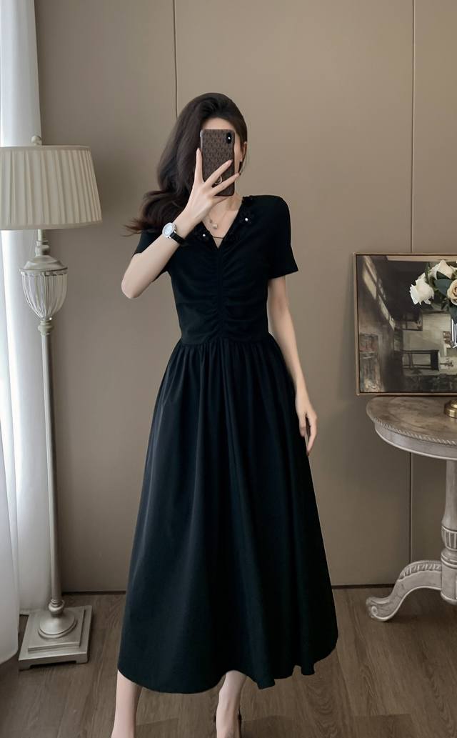 Summer Dress Fabric Cotton.Spandex.Polyester 80.62.116 Small Size Data Is Bust L