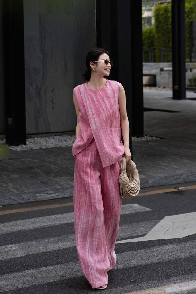 Hot Sale Super Good-Looking Summer Loose Feeling Irregular Gradient Tie-Dyed Ten