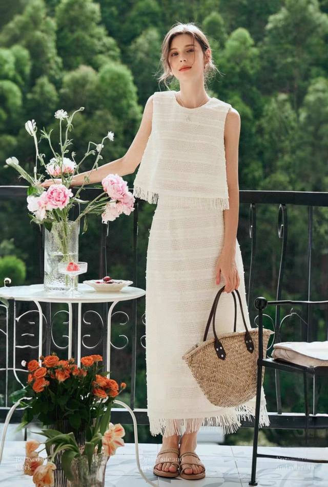 Main Push French Holiday Style Tassel Smart Elegant Temperament Simple And Gener