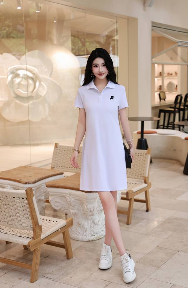 Navy Blue White S-Xl 4 Sizes ~ New Arrival Casual Short Embroidery Full Hem Plea