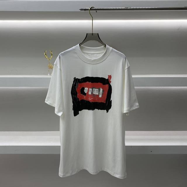 Real Shot Wa New Spring And Summer Round Neck T-Shirt Made Of Cotton Fabric With