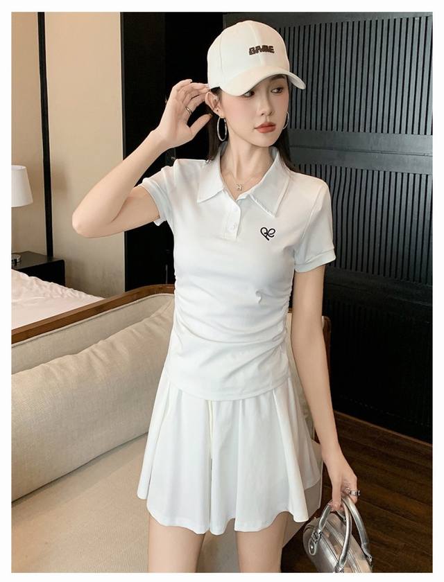 Fashion College Style Short Skirt Suit Women Summer High-End Fashion Reduction S