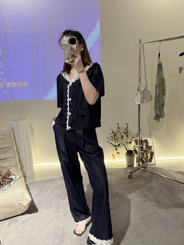 Beautiful And Elegant Tencel Soft Denim Suit A Set Is Really Worthwhile It Is An