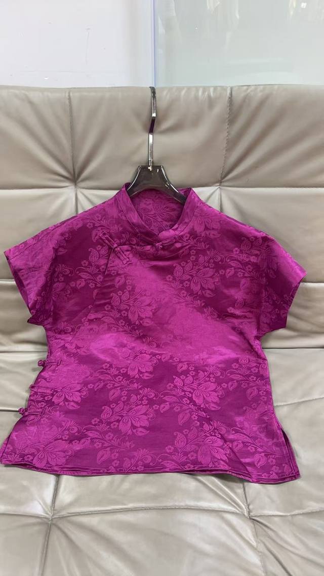 New Silk And Linen Top S-Xl