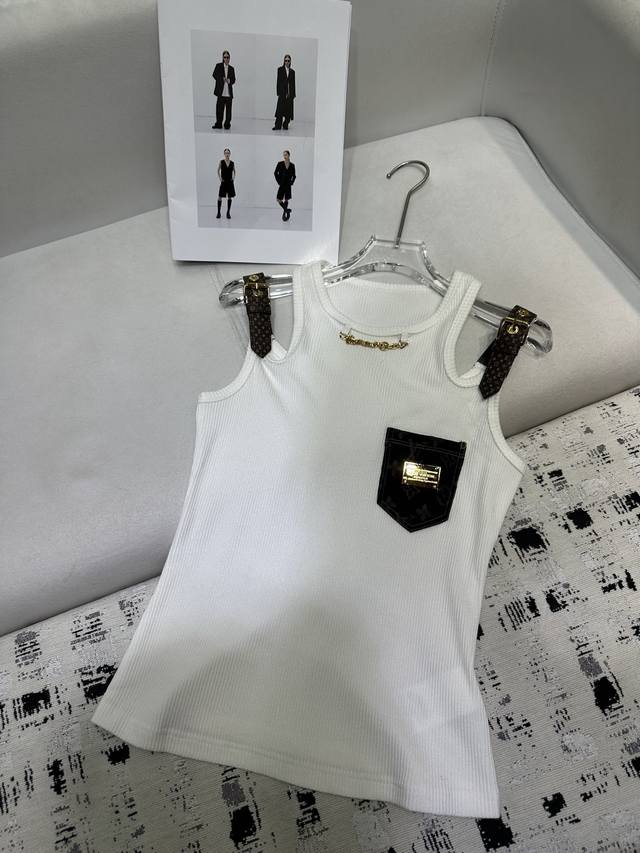 louis Vuitton*2025 Summer New Style All-Match Camisole Design Fashionable Atm