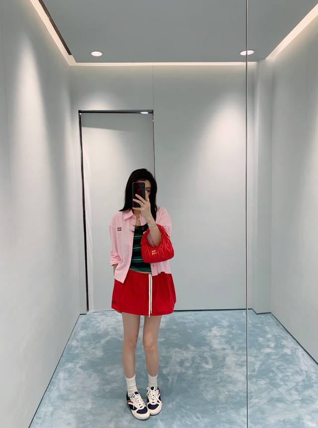 miumi* 25Ss Spring And Summer New Intellectual Molecules Simple Style Short S
