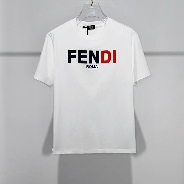 fdi 2025Ss New Spring And Summer Round Neck Short-Sleeved T-Shirt Customized