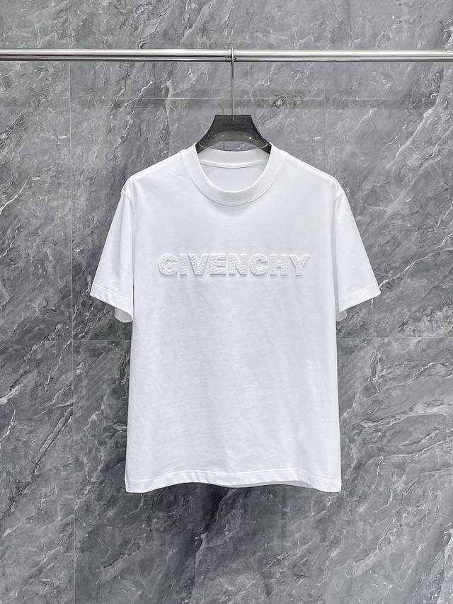 Givenchy Has Three Complete Labels. 2025 Summer Newest Products. Short-Sleeved S