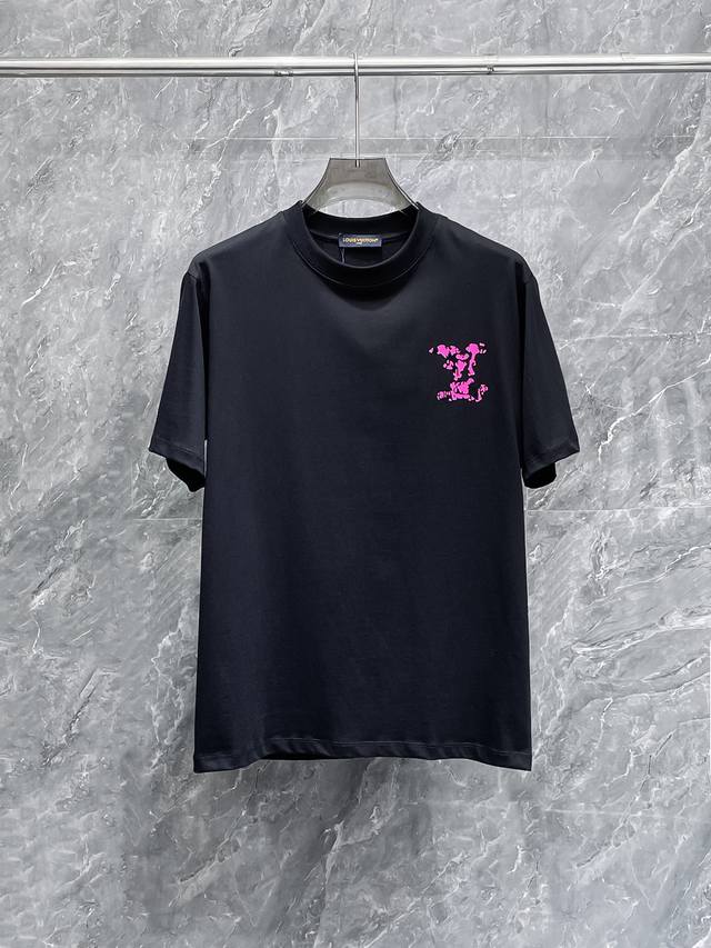 lv Three Complete Labels 2025 Summer Newest Short-Sleeved Counters Are Availa