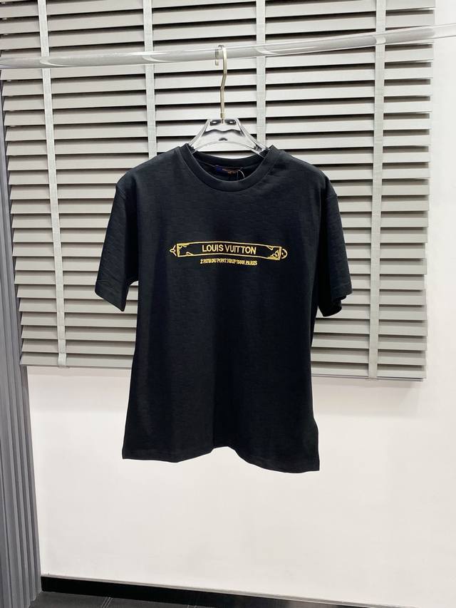 louis Vuitton Louis Vuitton Exclusive New Original Men's Casual Short-Sleeved