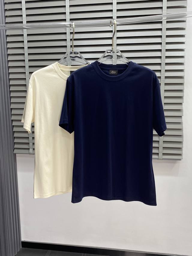 brioni Brioni Exclusive Supply Of New Original Men's Casual Short-Sleeved Hig