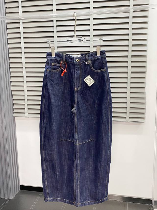 loewe Exclusive New Casual Wide-Leg Jeans High-End Version Custom-Made For Th