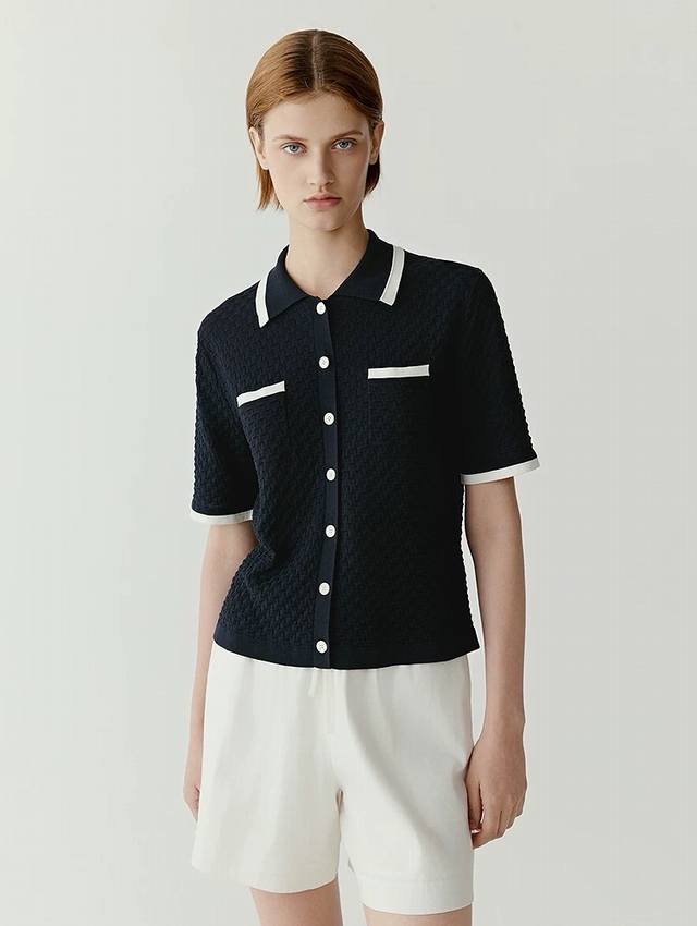 Xiaohe Olo Collar Short-Sleeved Model Picture