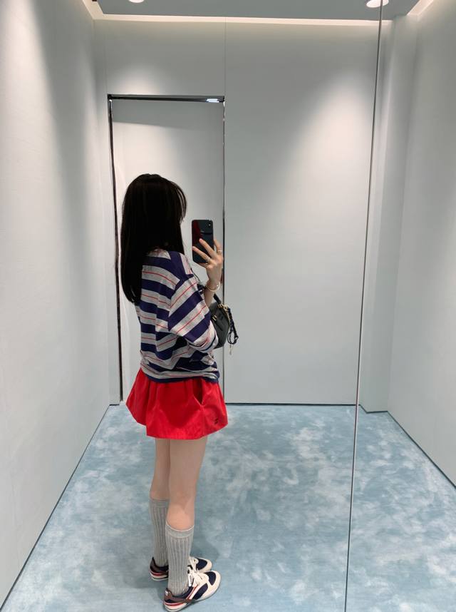 miumi* 25Ss Spring And Summer New Intellectual Style Flower Bud Puffy Super S
