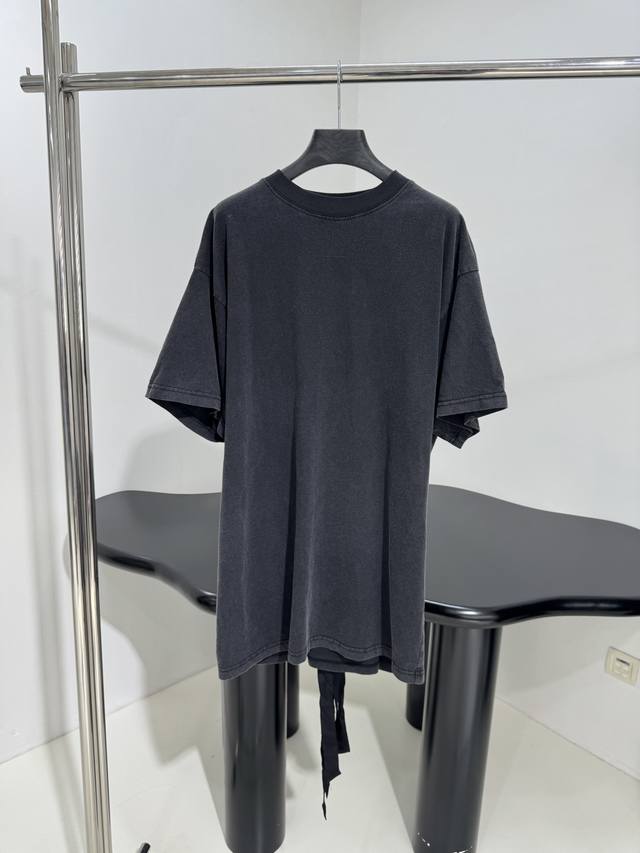 New Silhouette Lace-Up T-Shirt Homologated Faded Black Dry Jersey Fabric Custom-