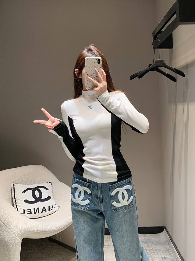 New Chanel Base Shirt 11104 Chanel 25 Early Spring Fw Autumn And Winter New Logo