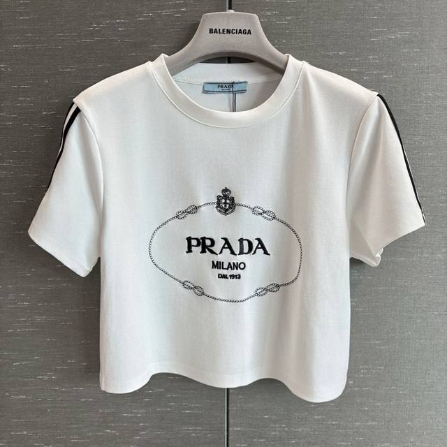 New Release 25Ss New Suit T-Shirt Skirt Suit Letter Embroidery Decoration Basic