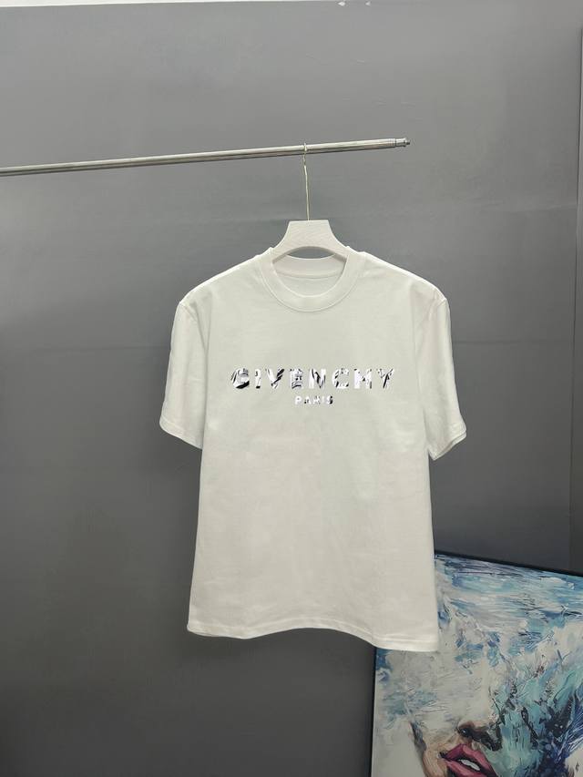 givenchy Givenchy 2025 Spring And Summer Classic Printed Round Neck Short-Sle