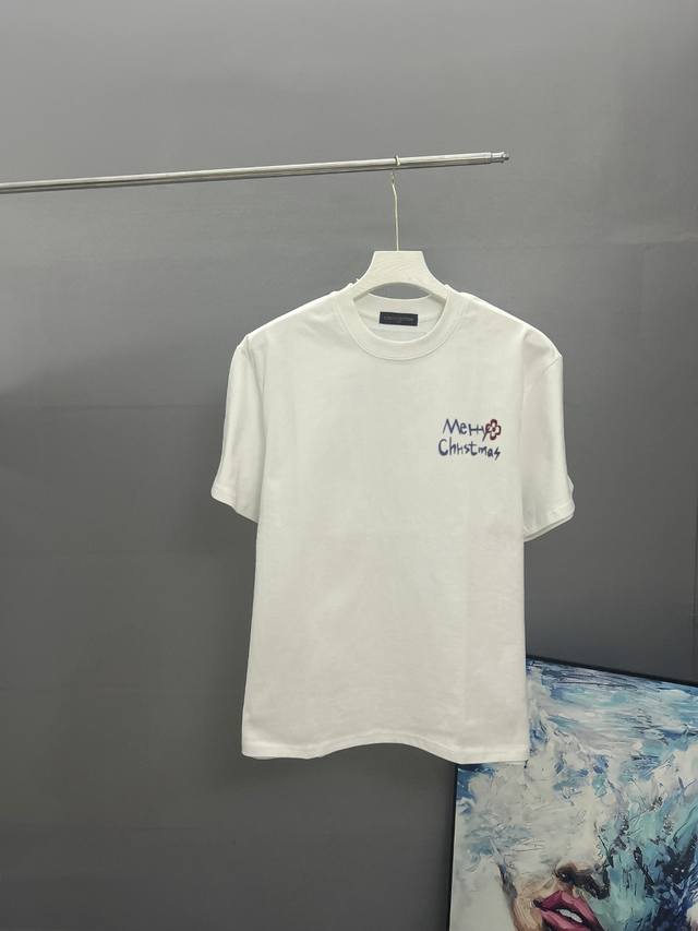 louis Vuitton Louis Vuitton 2025 Spring And Summer Classic Print Round Neck S