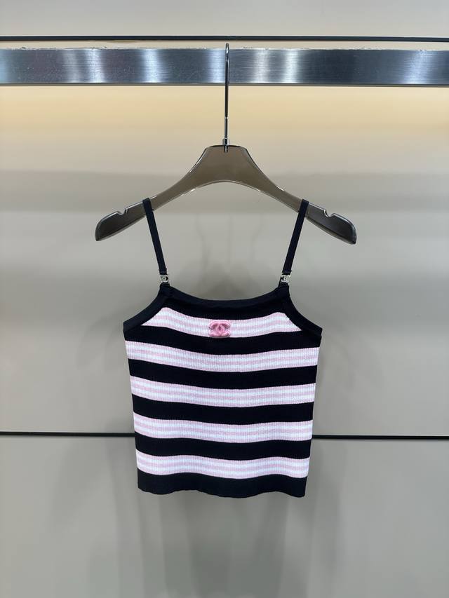 Style No.:82841 Chane 25 New Summer Striped Color Matching Knitted Sling