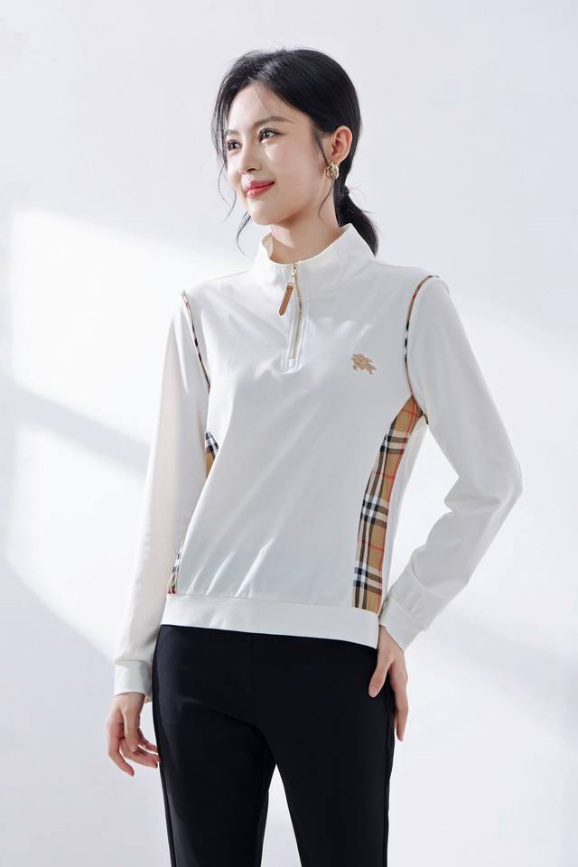 b New Half Zip Sweatshirt Style No. 129982 Color White Size Sml Xl Xxl Xxxl