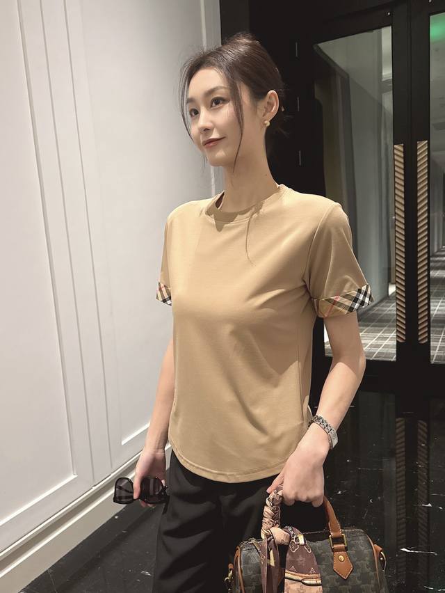 b Home B New Round Neck Short Sleeve T-Shirt Style Number: 62135 Black White