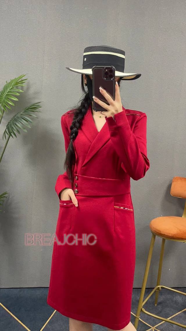 b Home 24 Classic High-End Atmosphere Medium And Long High-End Suit Skirt Sml