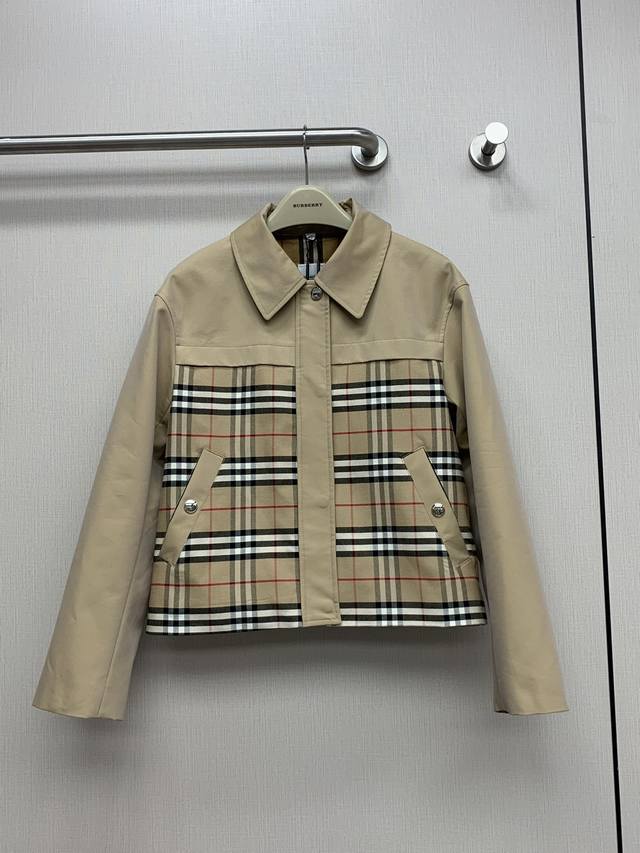 b Original Quality Spring And Autumn New Product Vintage Plaid Patchwork Casu
