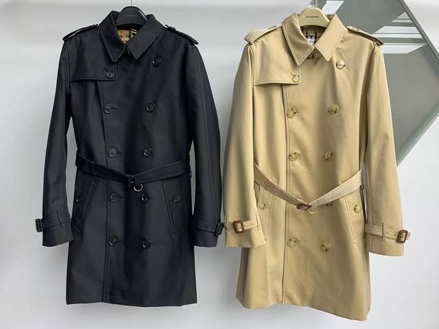 Men's Original Trench Coat From B&Q. Slim Fit. Selected Resin Buttons. Kensingto
