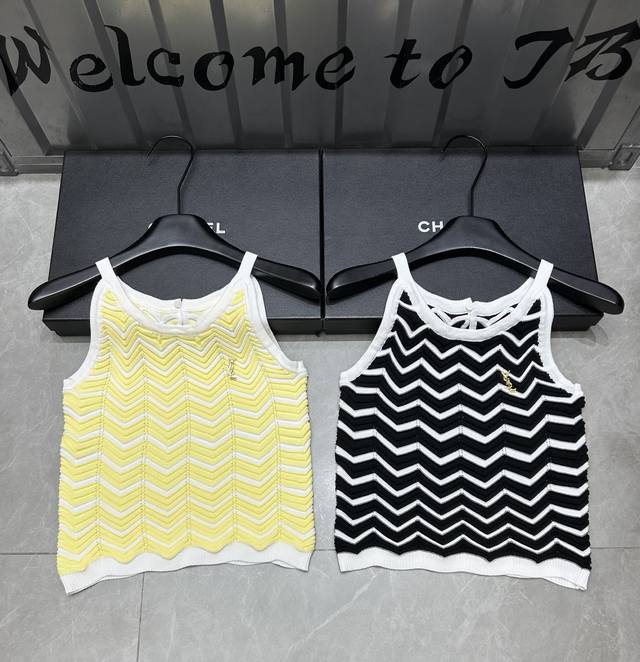 New Product Online Style Number: 29222# #Ys Wave Halter Vest Real Shot