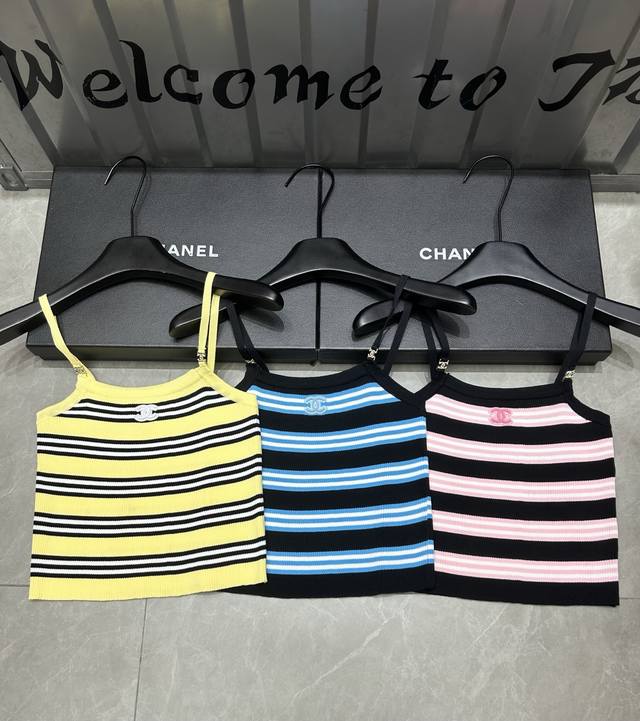 New Product Online Style Number: 29207# #Xiangxiang Striped Sling Real Shot