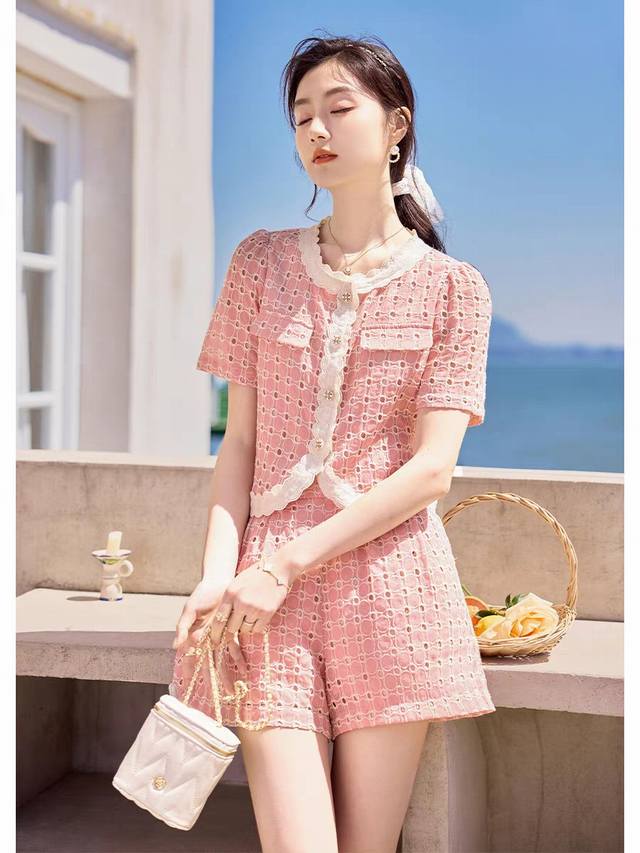 Suit Hot Sale Recommendation Super Small Fragrance Shorts Suit For Women 2025 Su