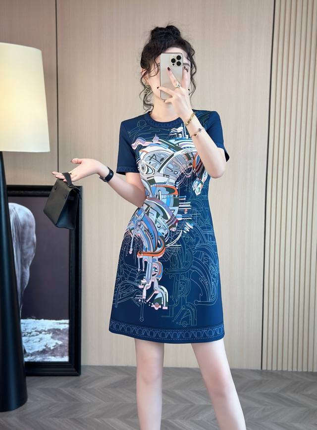 2025 Summer Hot Style Hot Style Recommendation Hermes Same Style Dress Positi