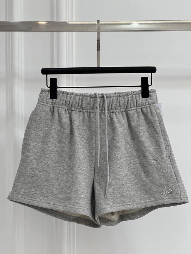 alo-Pure Cotton Terry Shorts Pure Cotton Terry Material Is Comfortable And Mo