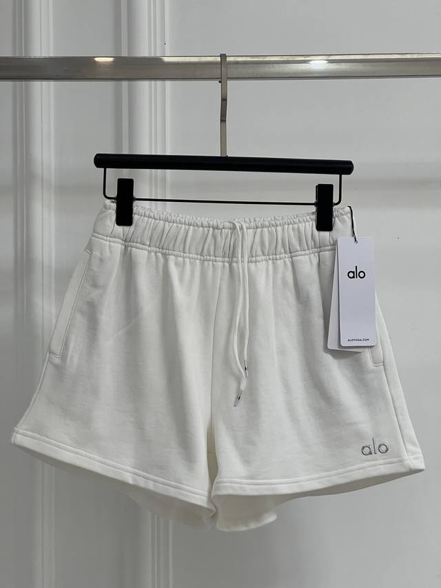 alo-Pure Cotton Terry Shorts Pure Cotton Terry Material Is Comfortable And Mo