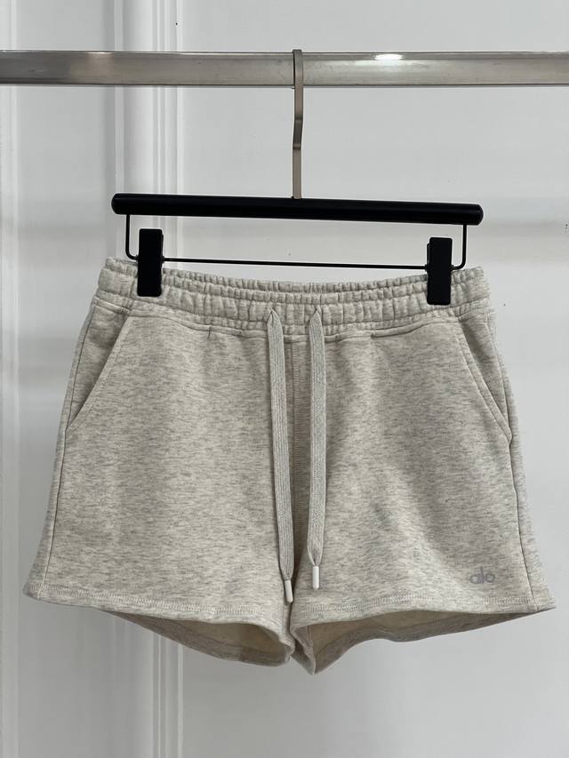 alo-Pure Cotton Terry Shorts Pure Cotton Terry Material Is Comfortable And Mo